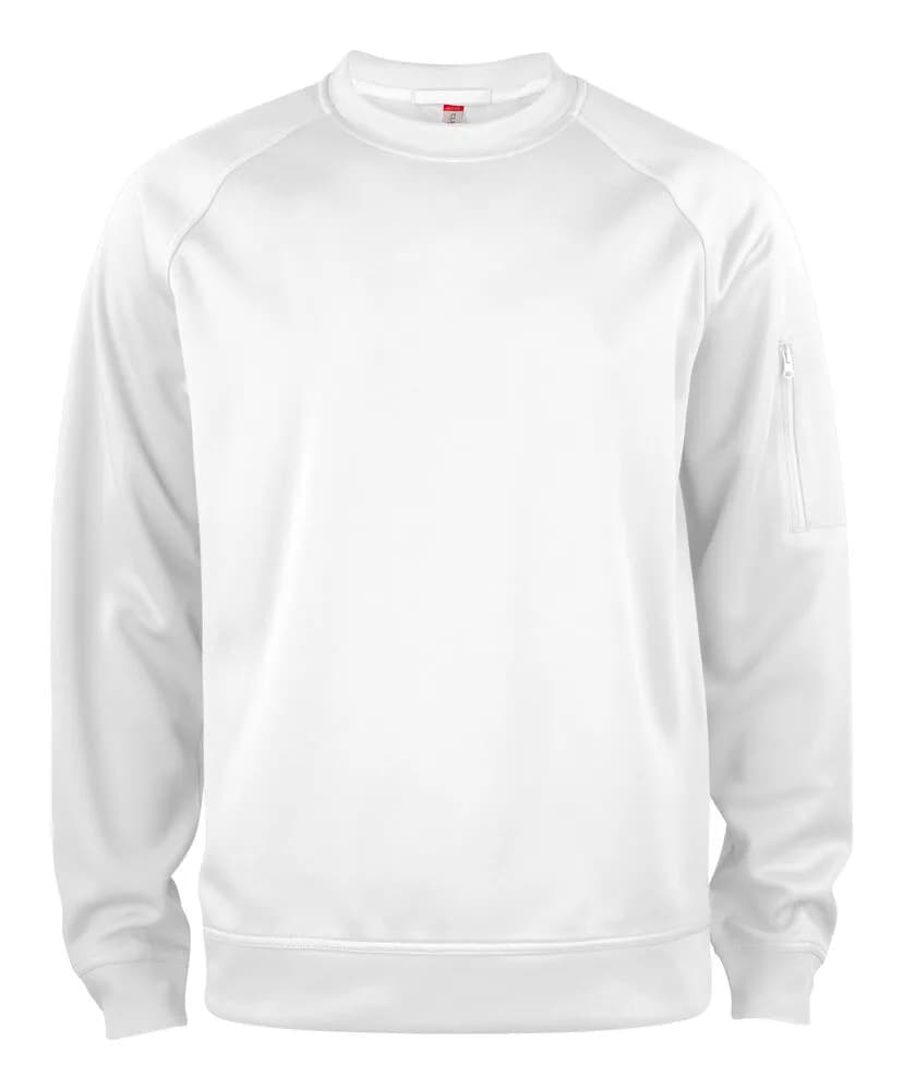 Basic Active Roundneck - White