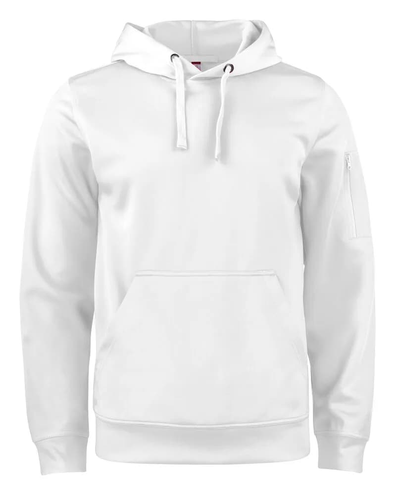 Basic Active Hoody - White