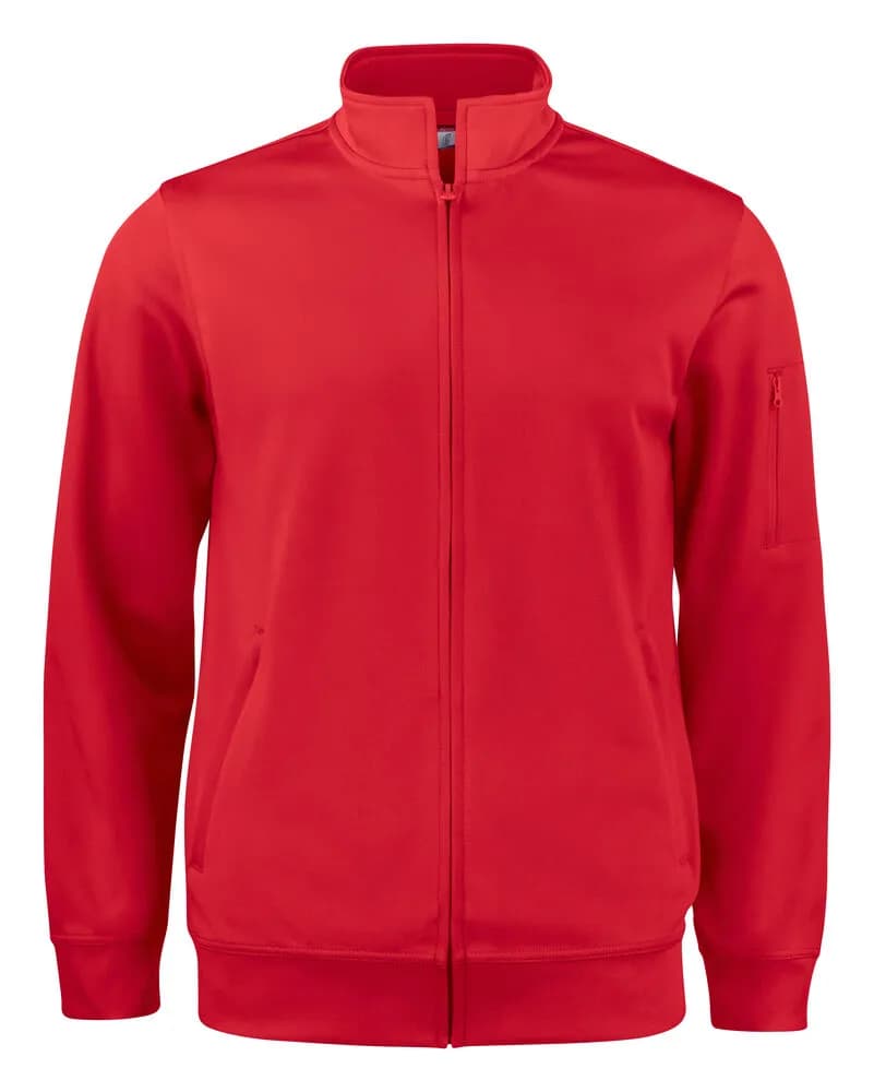 Basic Active Cardigan - Red