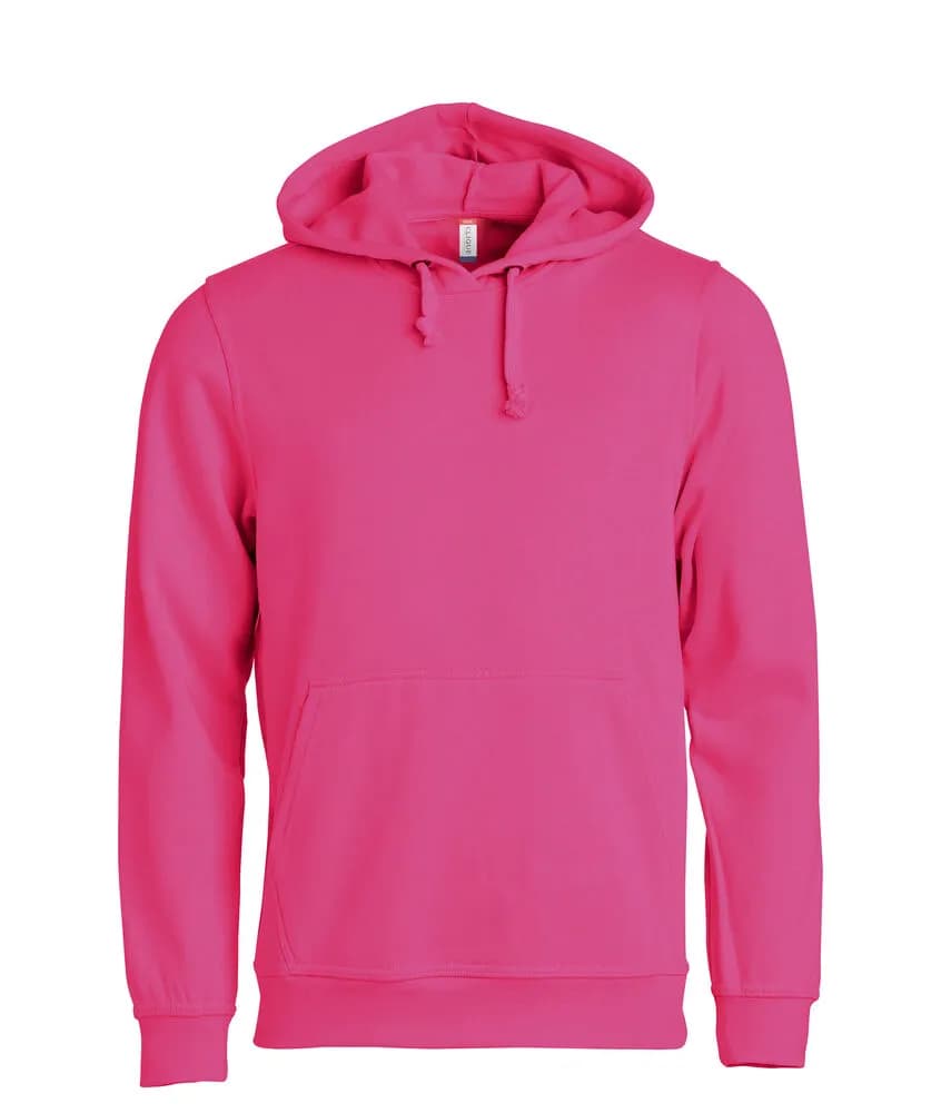 Basic Hoody - Bright Cerise