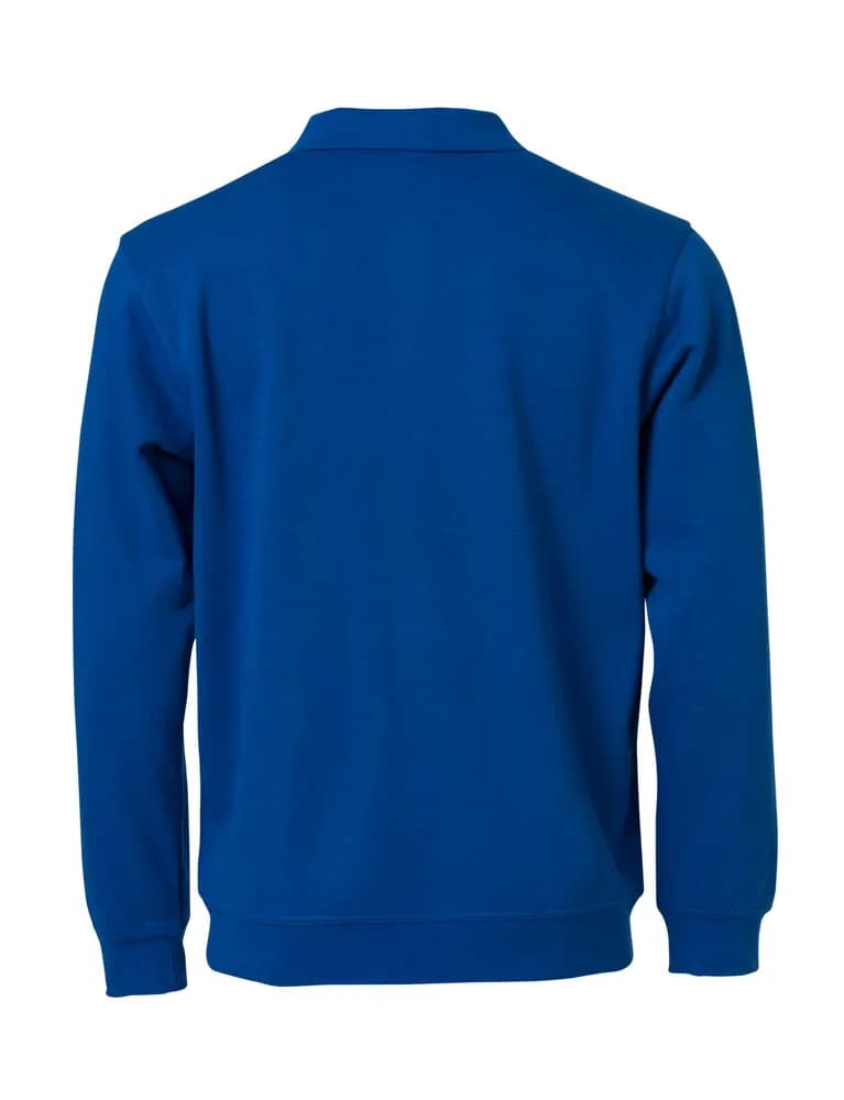 Basic Polo Sweater - Royal Blue