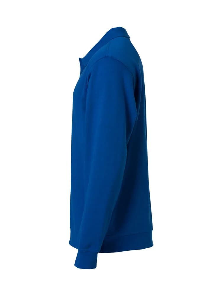 Basic Polo Sweater - Royal Blue