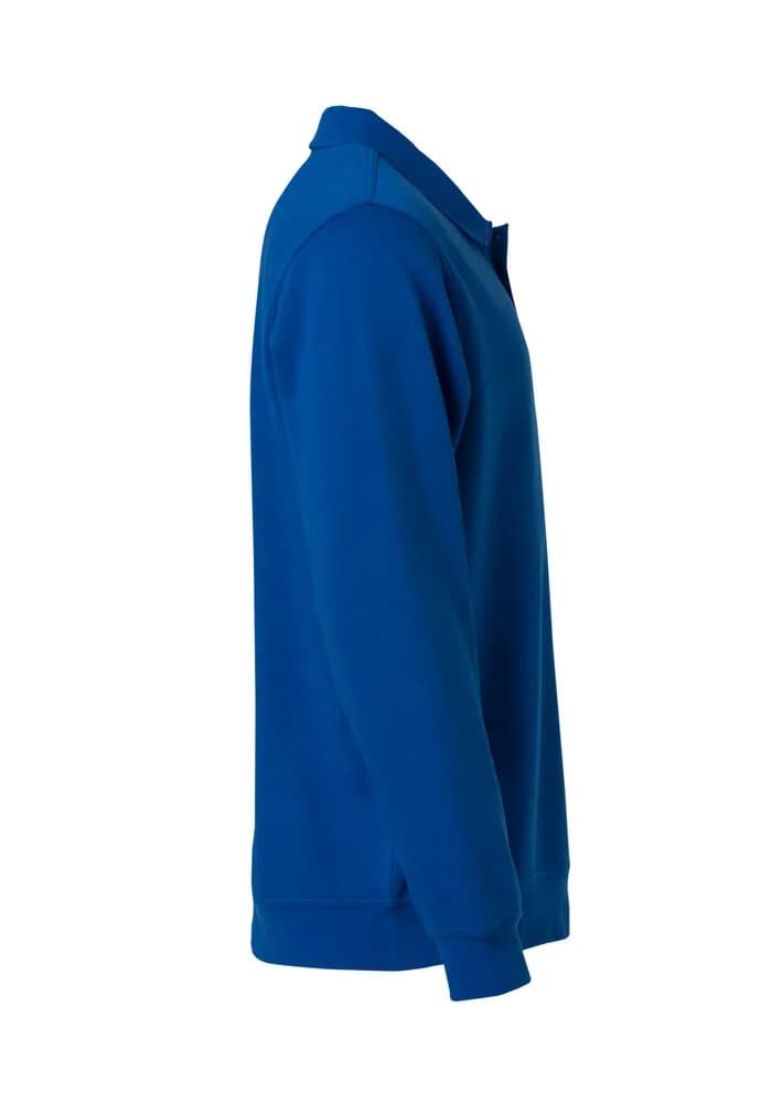 Basic Polo Sweater - Royal Blue