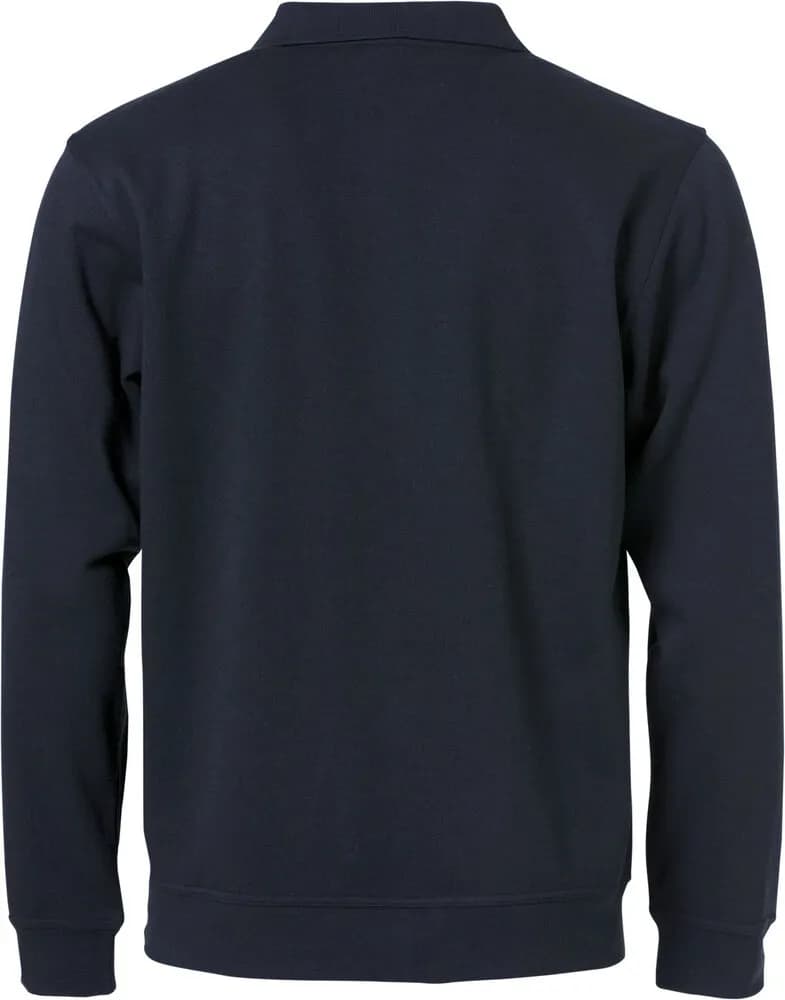 Basic Polo Sweater - Dark Navy