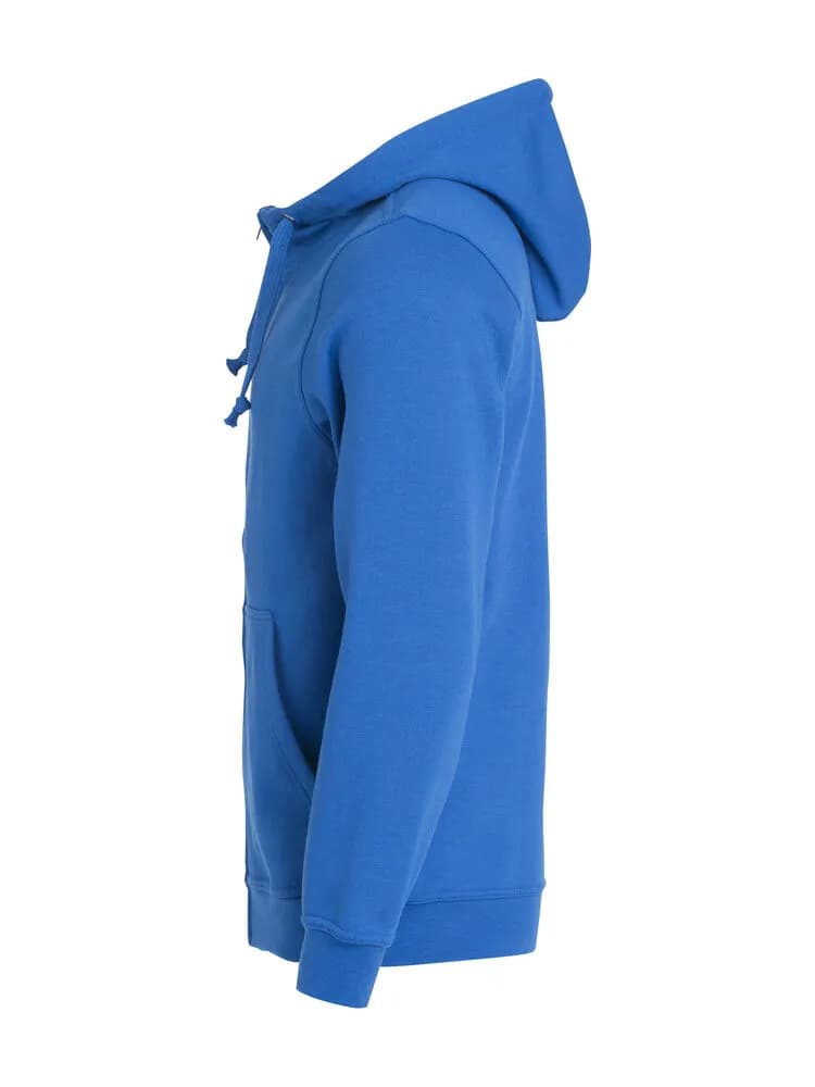 Basic Hoody Full Zip - Royal Blue