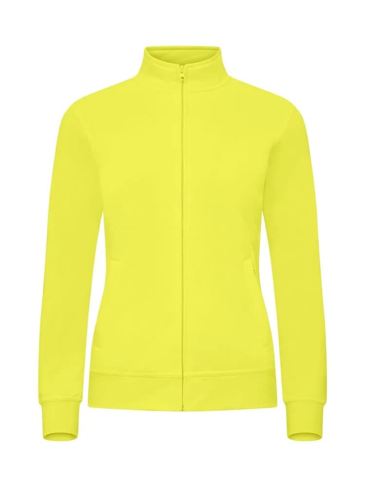 Basic Cardigan Women - Visibility Yellow