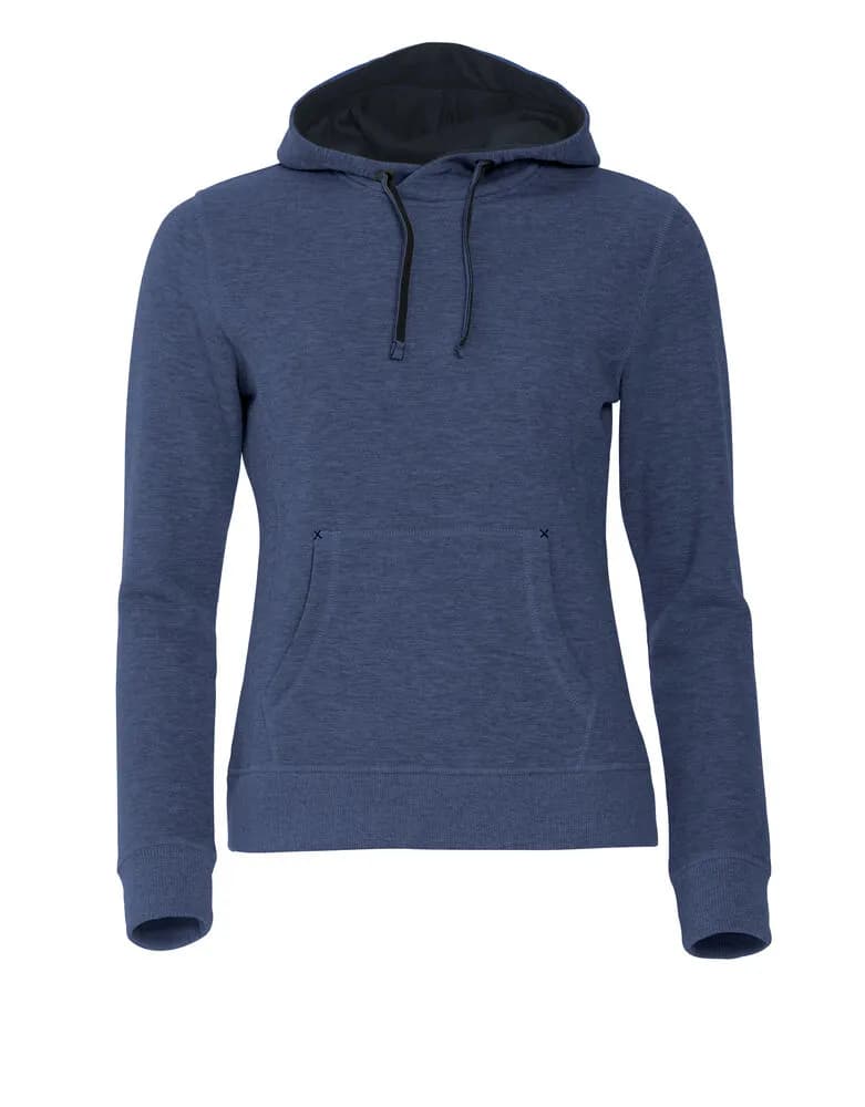 Classic Hoody Women - Blue Melange