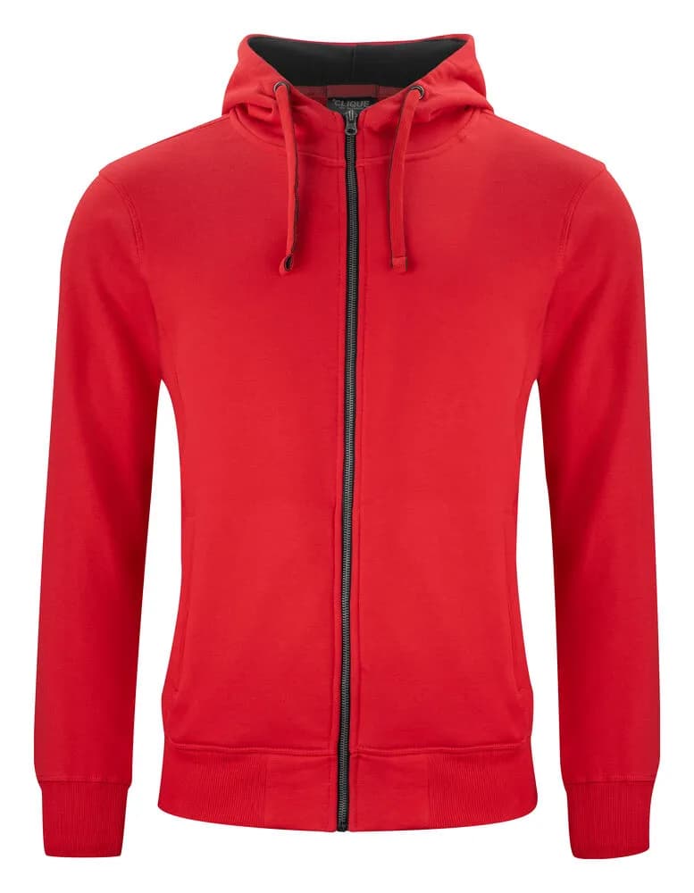 Classic Hoody Full Zip - Red