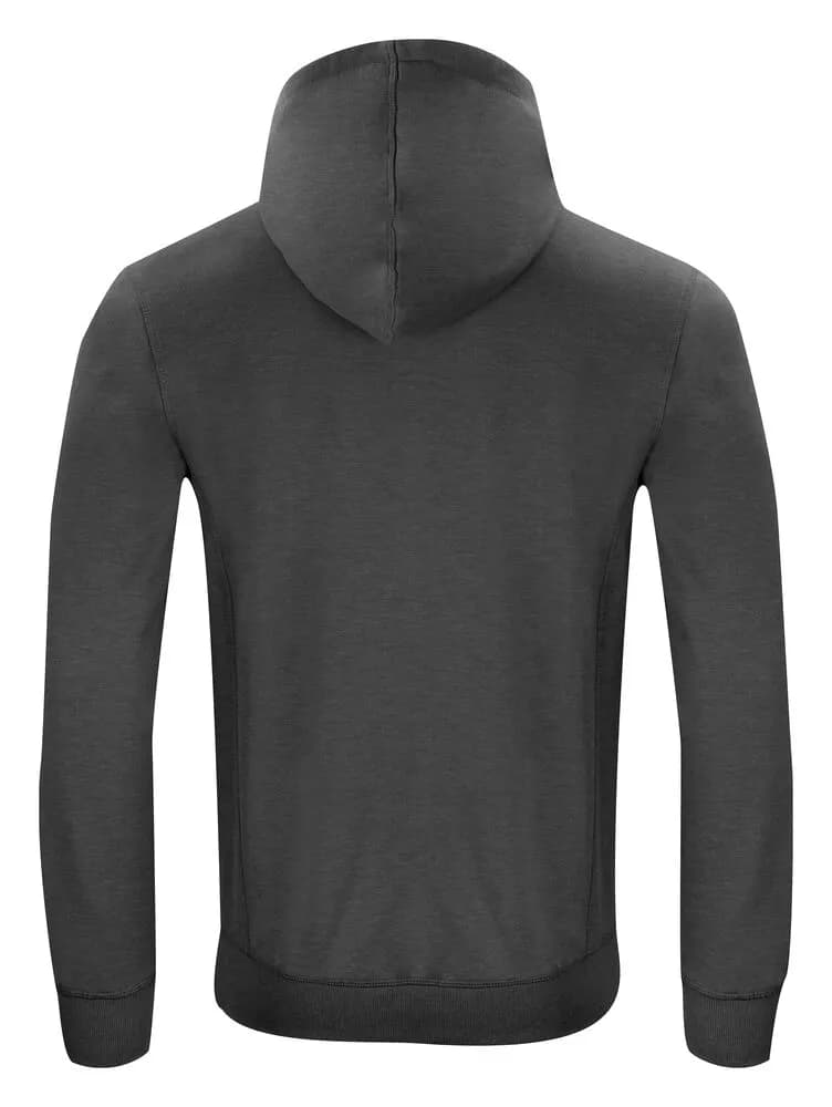 Classic Hoody Full Zip - Anthracite Melange