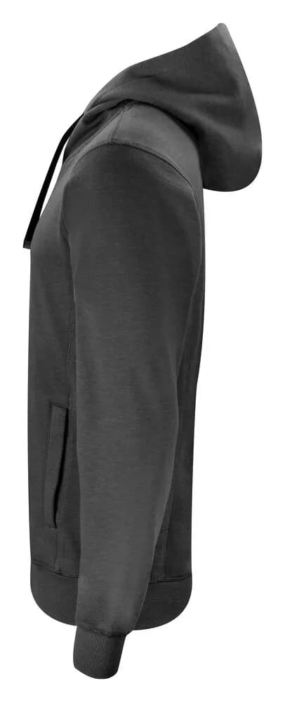 Classic Hoody Full Zip - Anthracite Melange