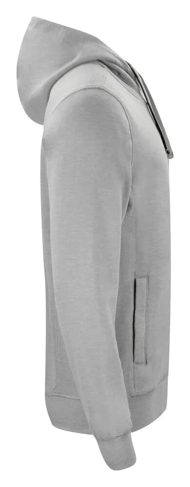 Classic Hoody Full Zip - Grey Melange