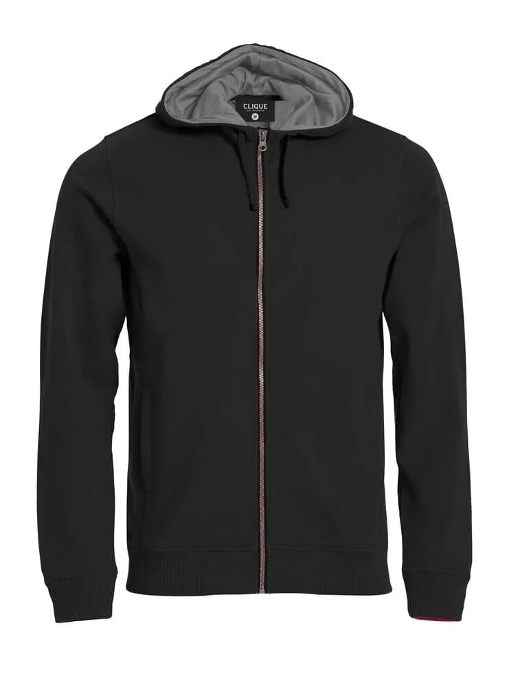 Classic Hoody Full Zip - Black