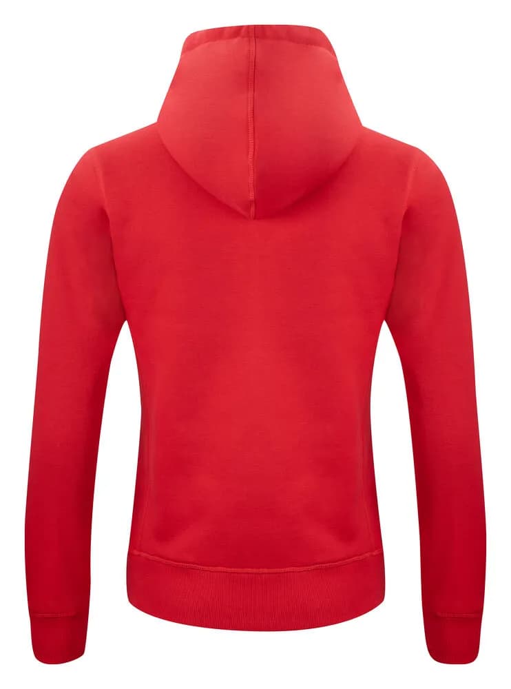 Classic Hoody Full Zip Women - Red