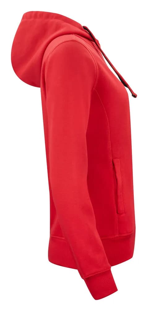Classic Hoody Full Zip Women - Red