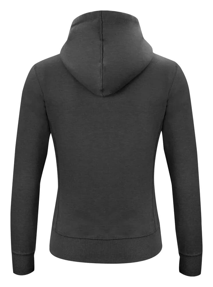 Classic Hoody Full Zip Women - Anthracite Melange