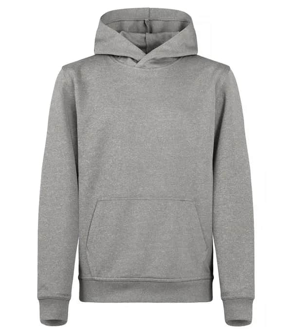 Basic Active Hoody Junior - Grey Melange