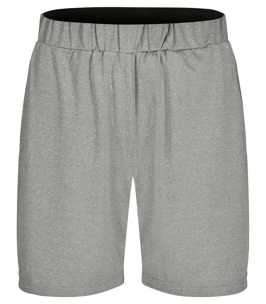 Basic Active Shorts - Grey Melange