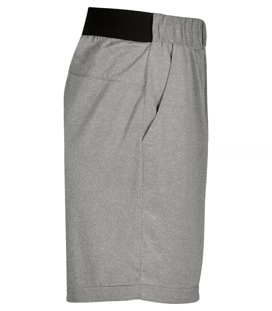 Basic Active Shorts - Grey Melange