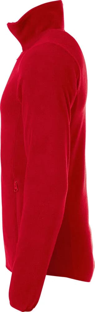 Basic Polar Fleece Jacket - Red
