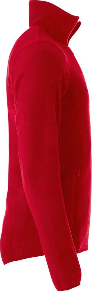 Basic Polar Fleece Jacket - Red
