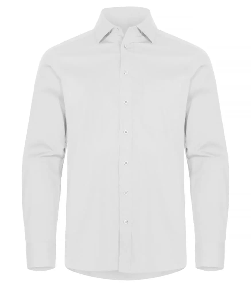 Stretch Shirt L/S - White