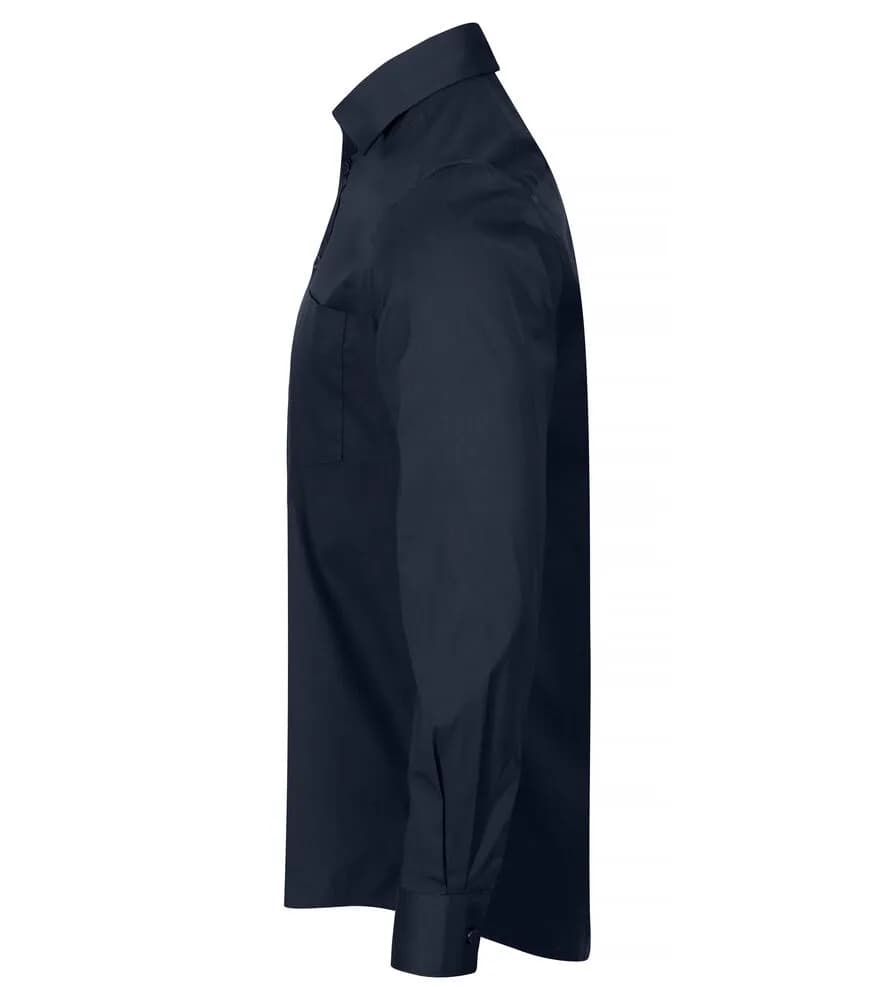 Stretch Shirt L/S - Dark Navy