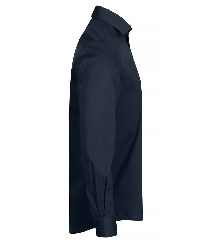 Stretch Shirt L/S - Dark Navy