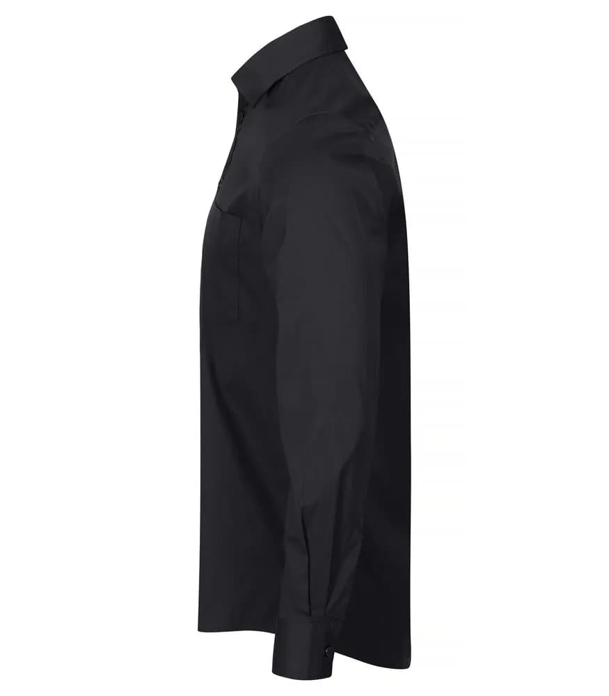 Stretch Shirt L/S - Black