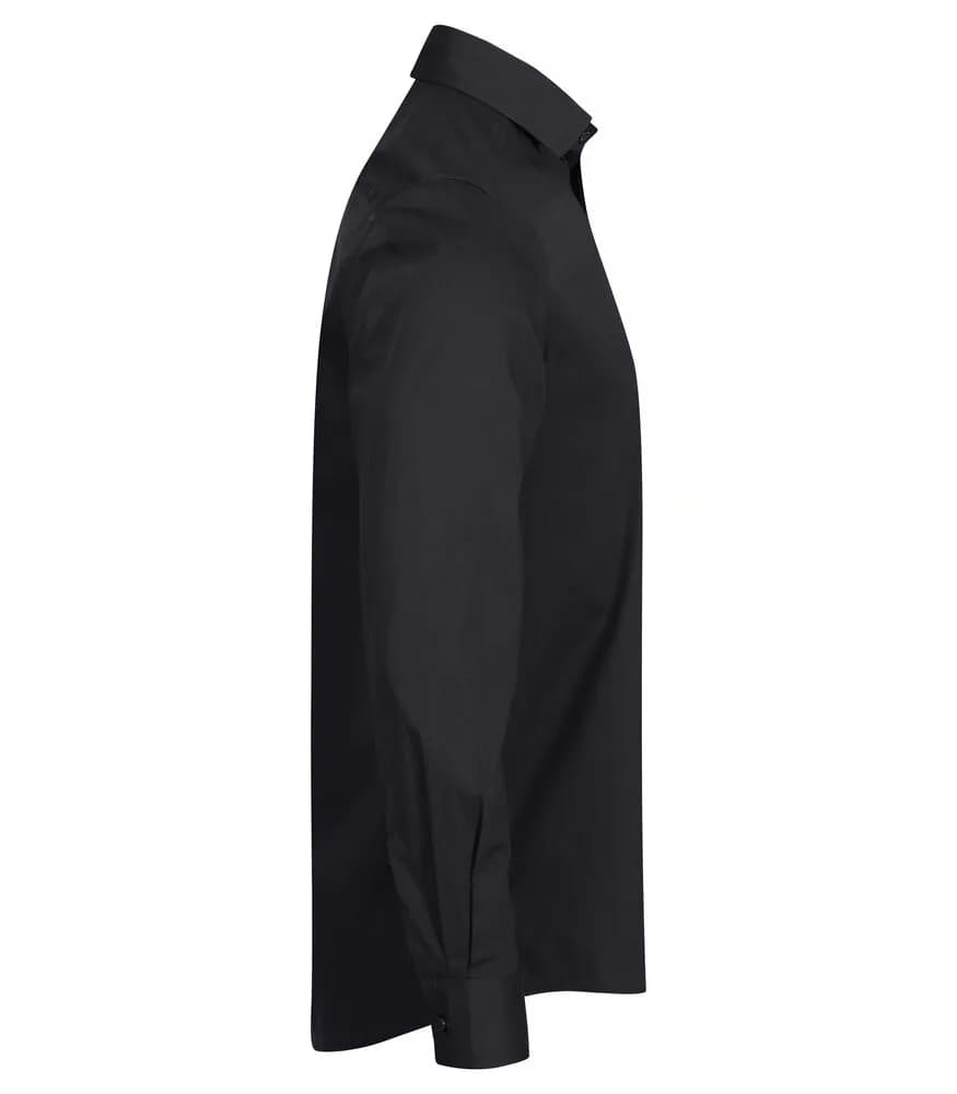 Stretch Shirt L/S - Black