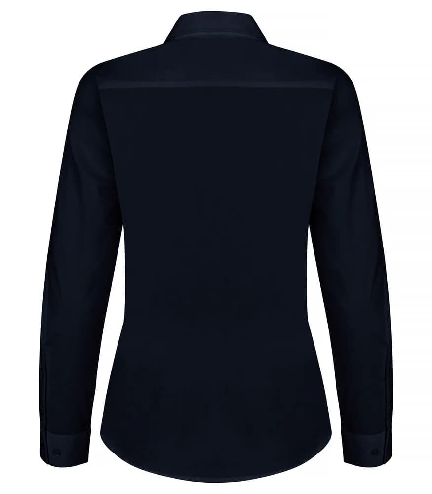 Stretch Shirt L/S Women - Dark Navy