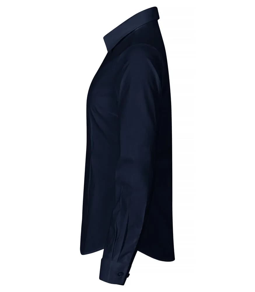 Stretch Shirt L/S Women - Dark Navy