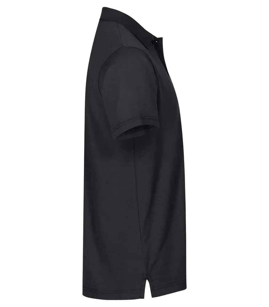 Single Jersey Polo - Black