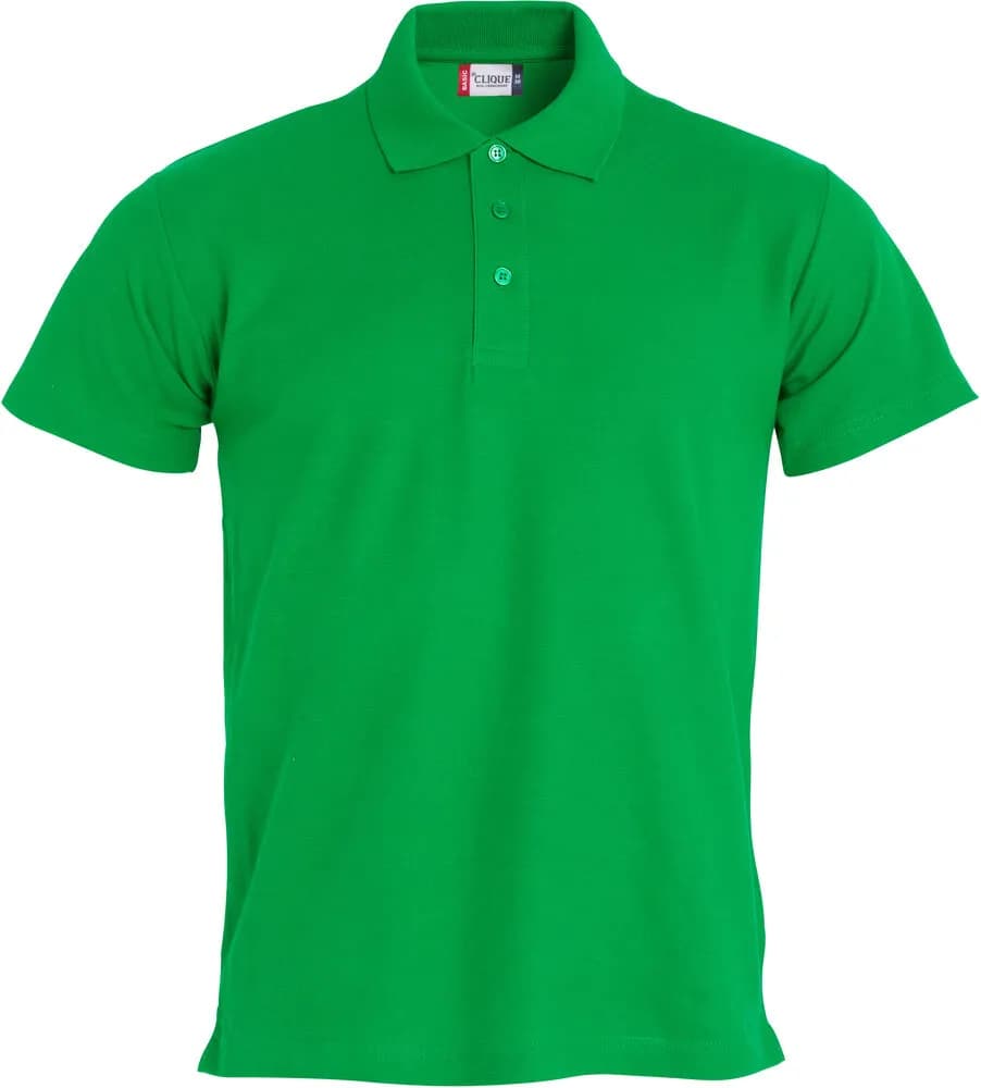 Basic Polo - Apple Green