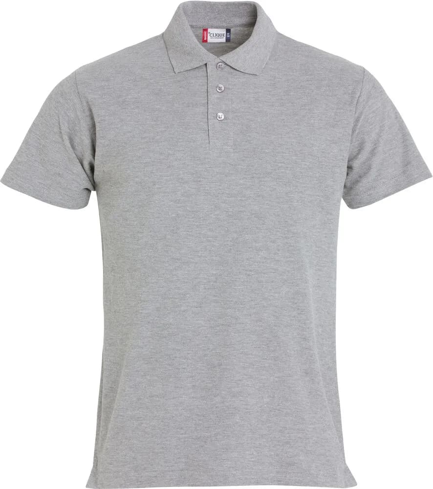 Basic Polo - Grey Melange