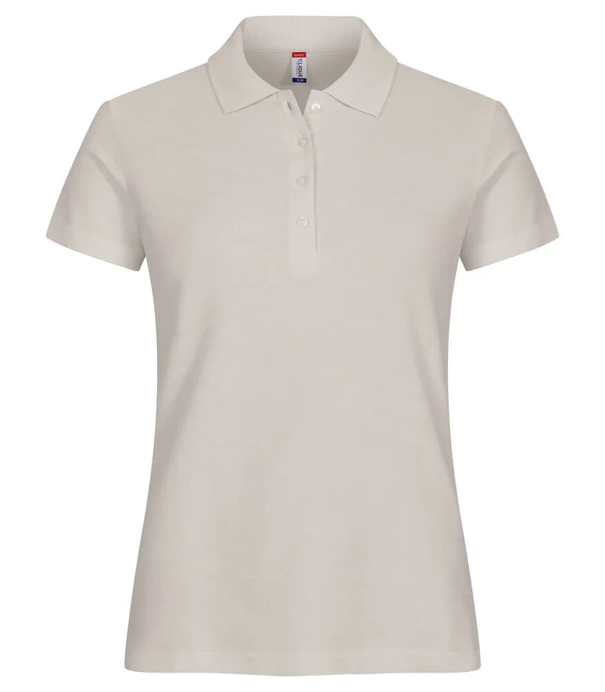 Basic Polo Women - Stone