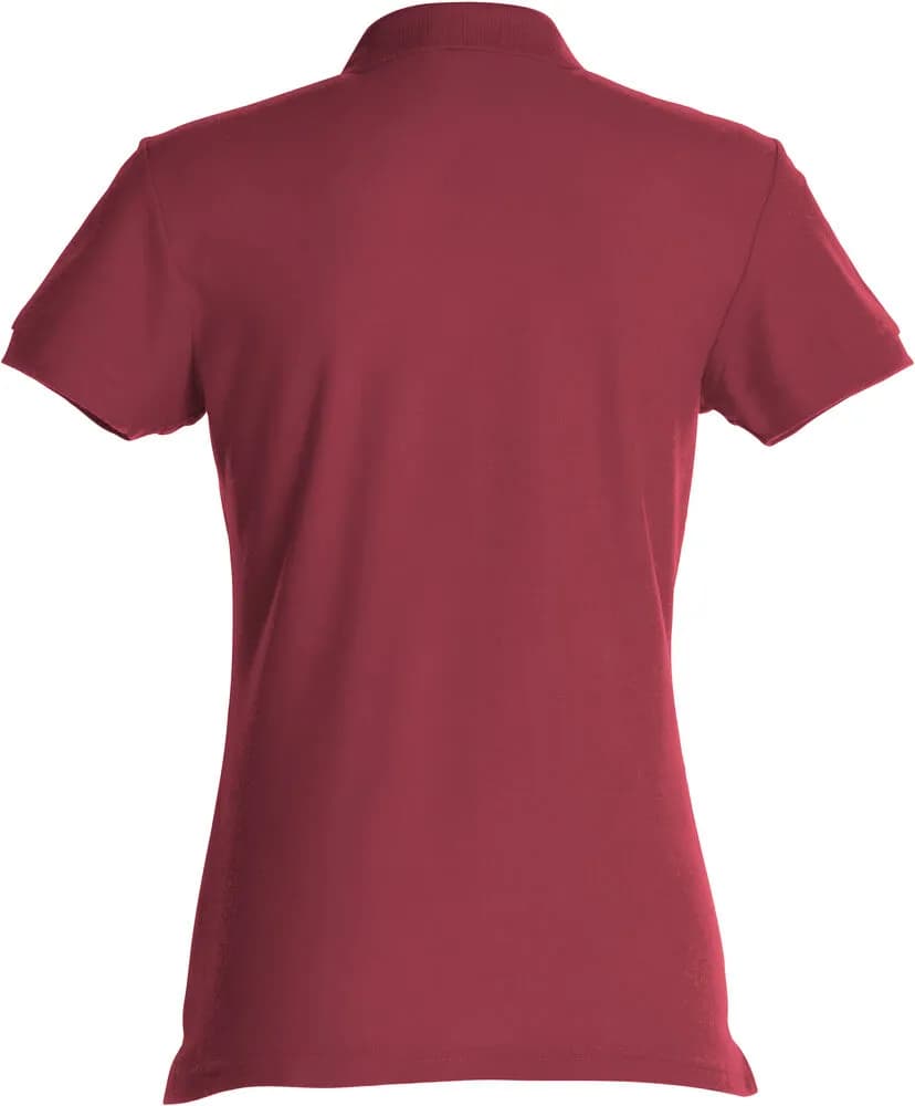 Basic Polo Women - Burgundy