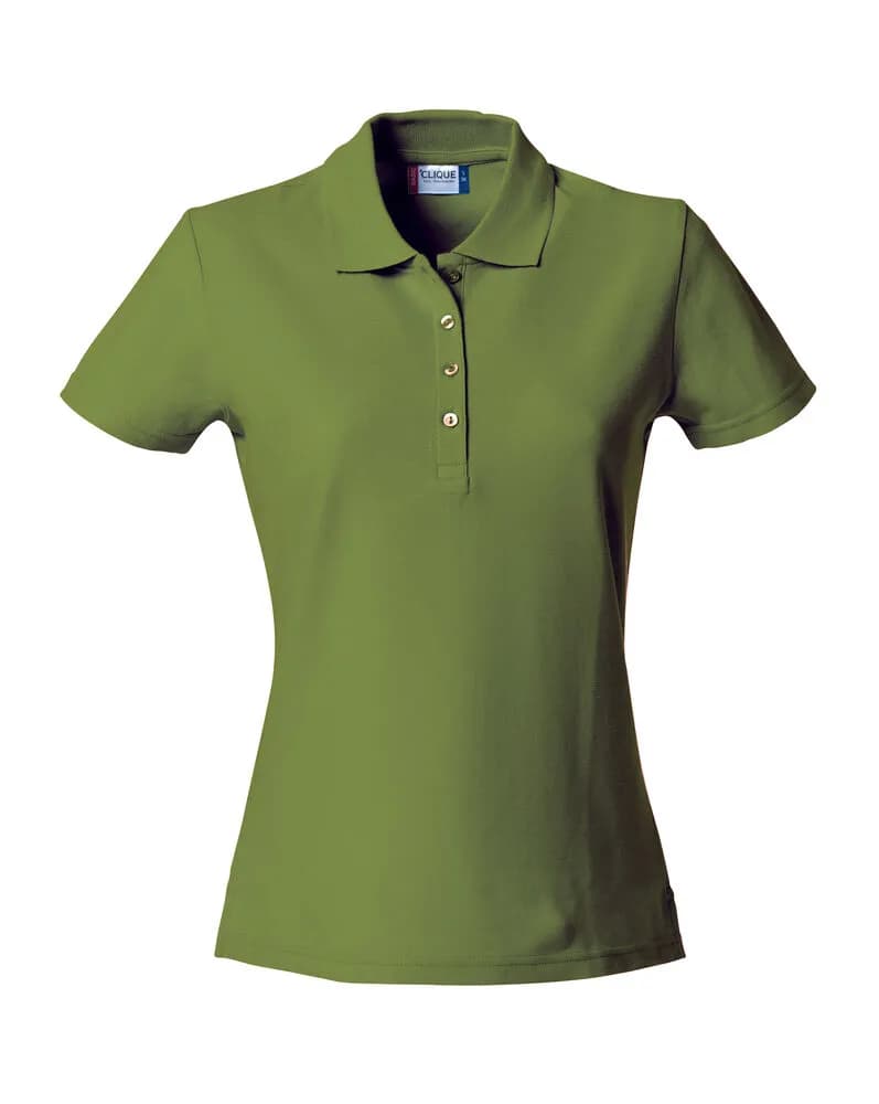 Basic Polo Women - Army Green