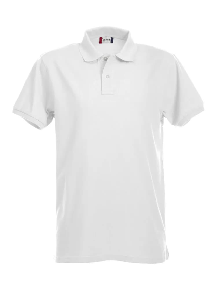 Stretch Premium Polo - White