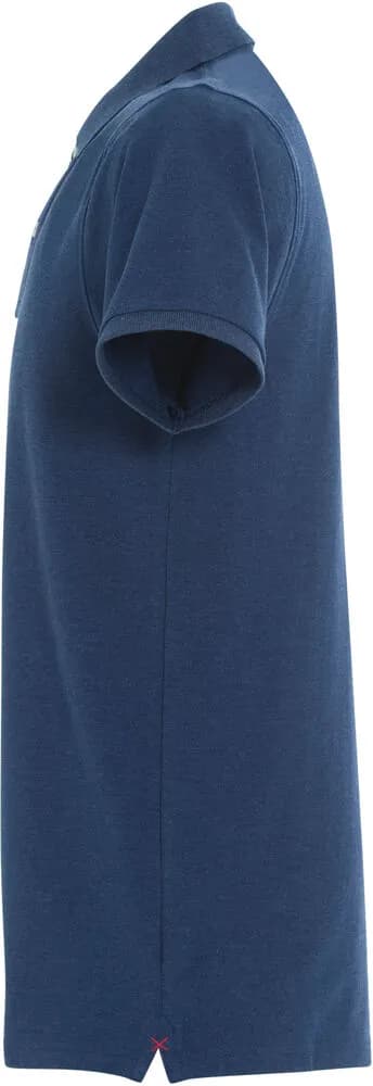 Stretch Premium Polo - Blue Melange