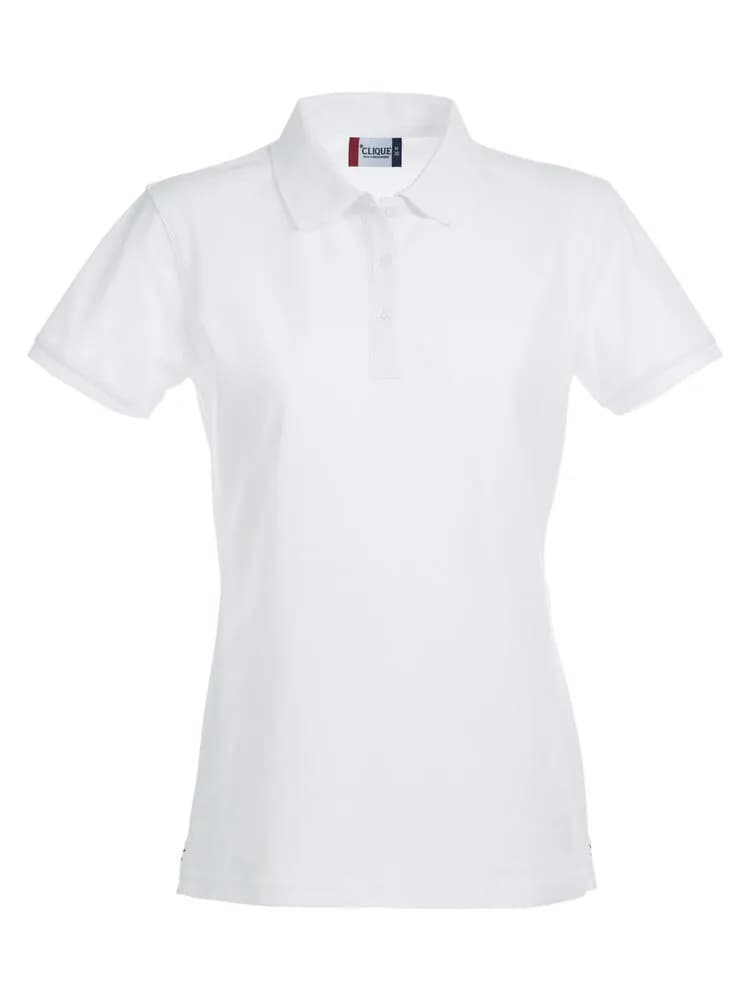 Stretch Premium Polo Women - White