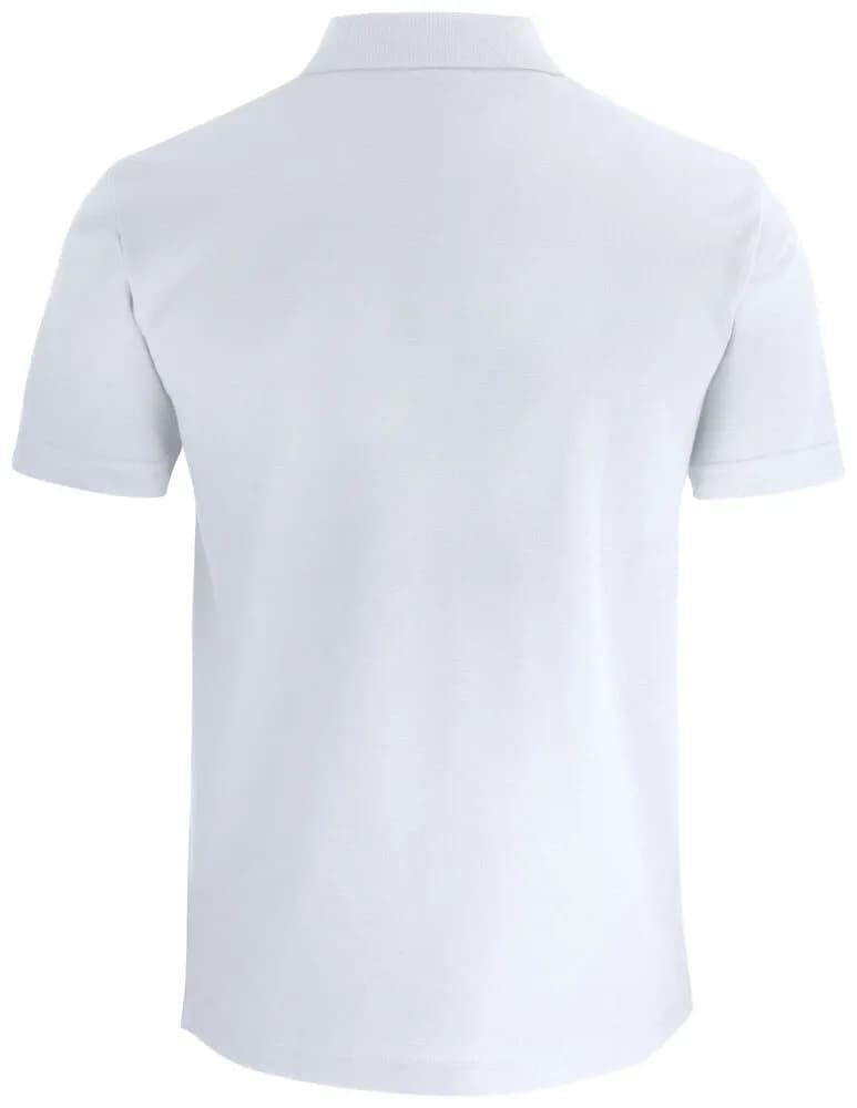 Basic Polo Pocket - White