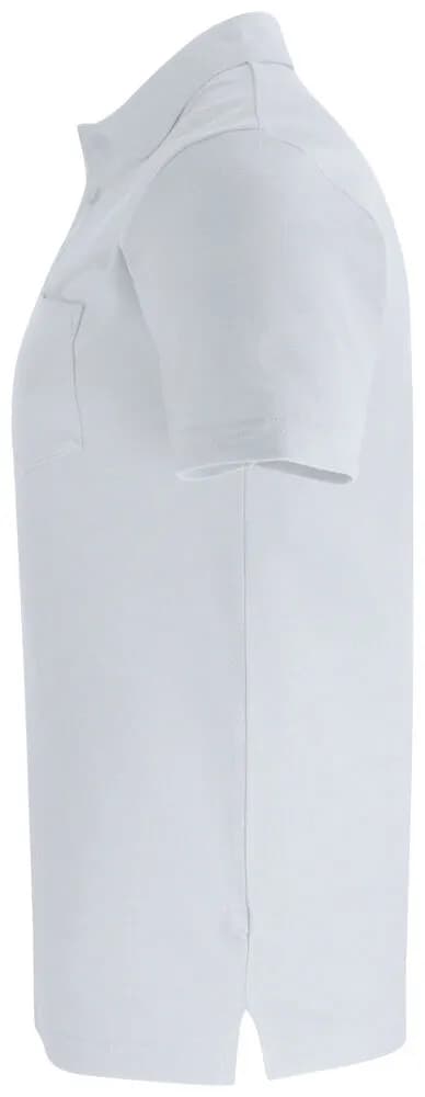 Basic Polo Pocket - White