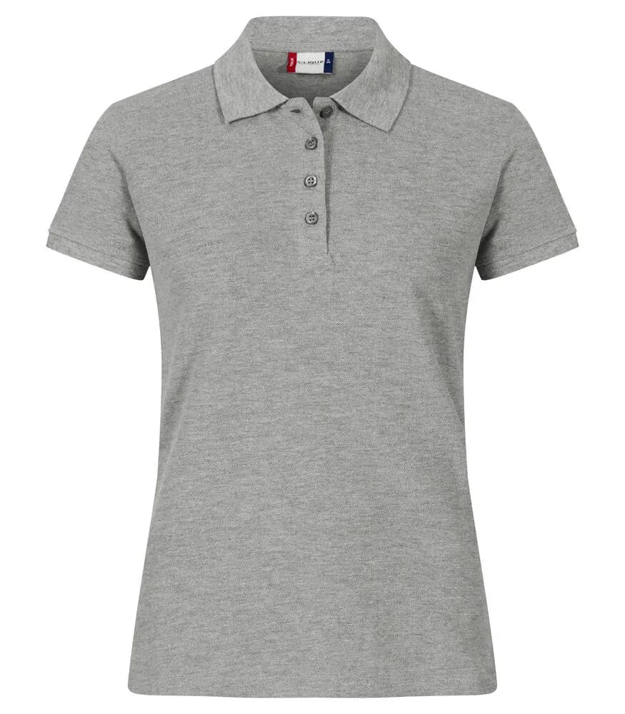 Heavy Premium Polo Women - Grey Melange