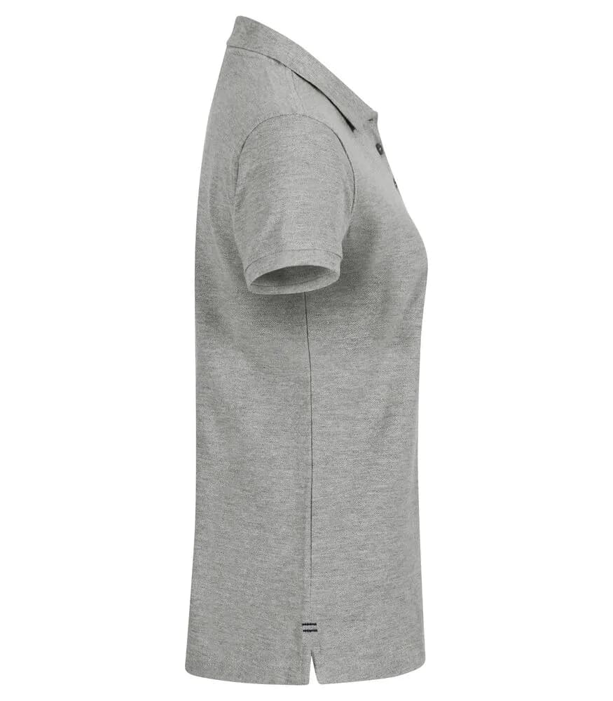 Heavy Premium Polo Women - Grey Melange