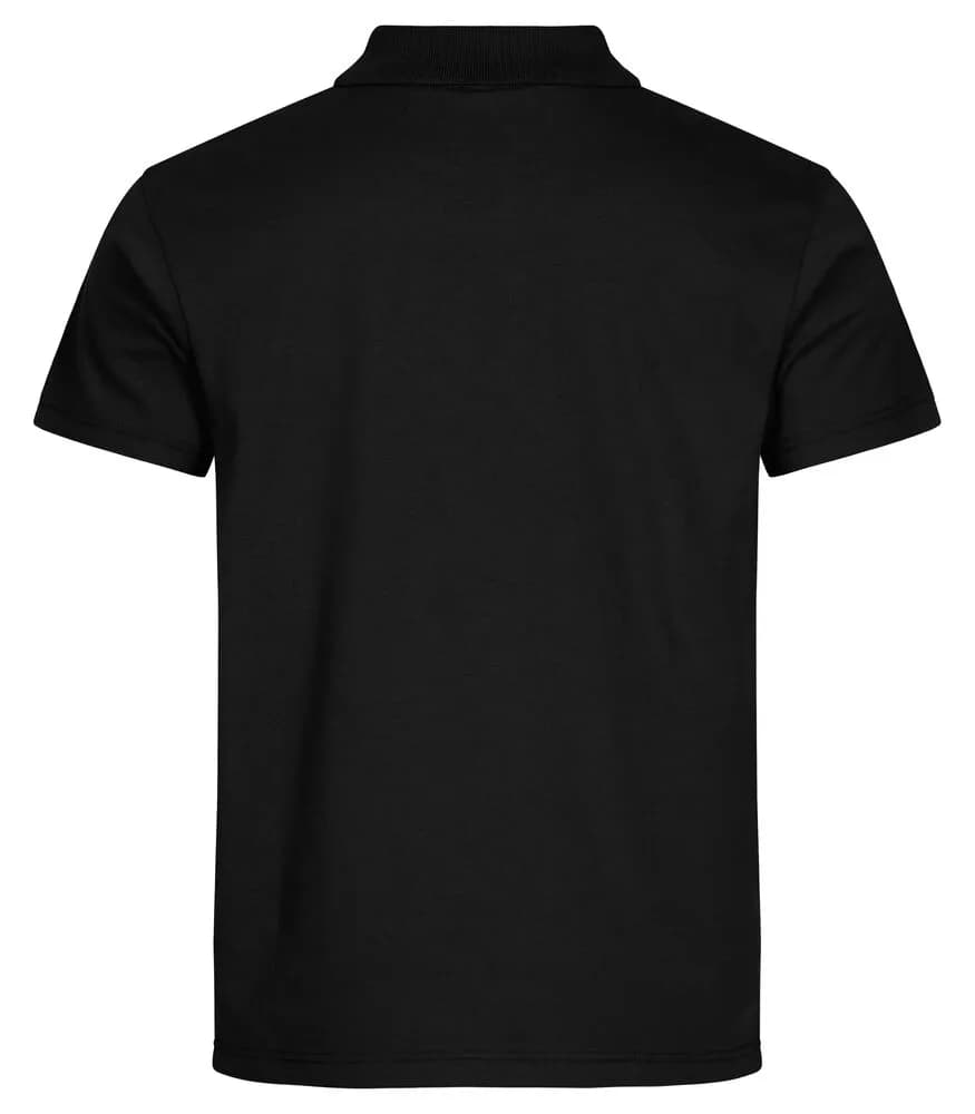 Single Jersey Polo - Black