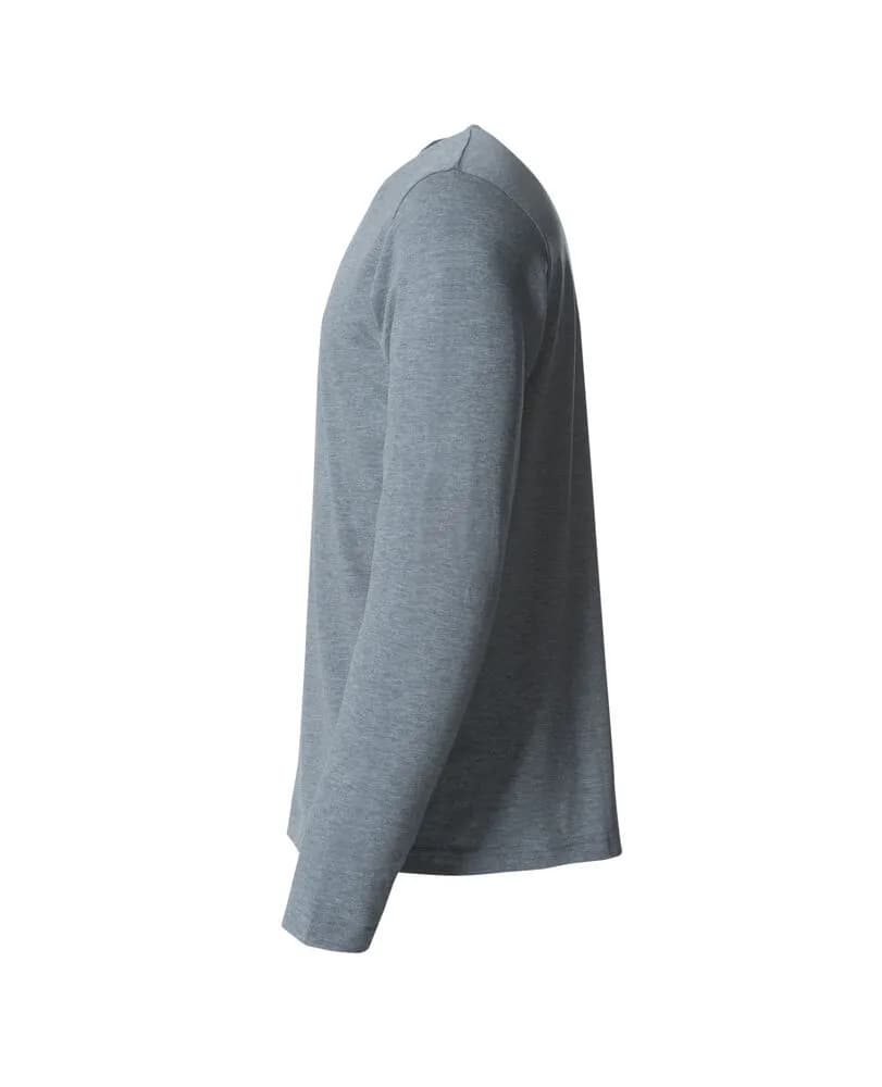 Basic-T L/S - Grey Melange