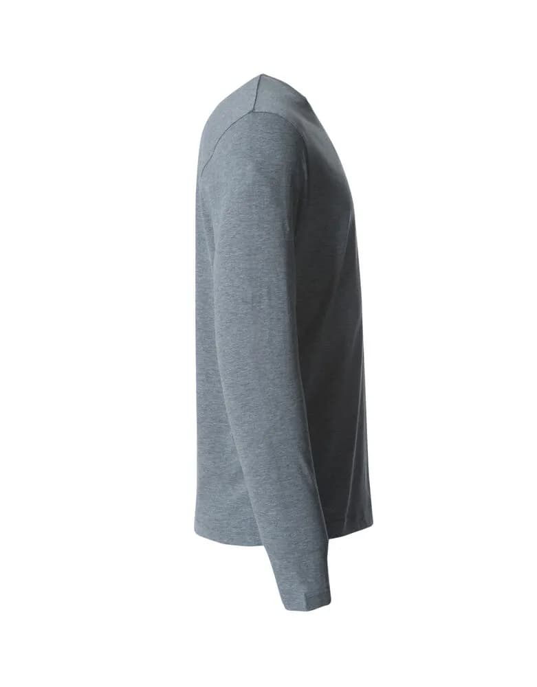 Basic-T L/S - Grey Melange