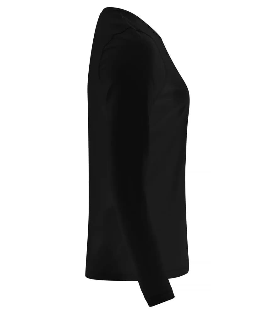 Basic Active-T L/S Women - Black