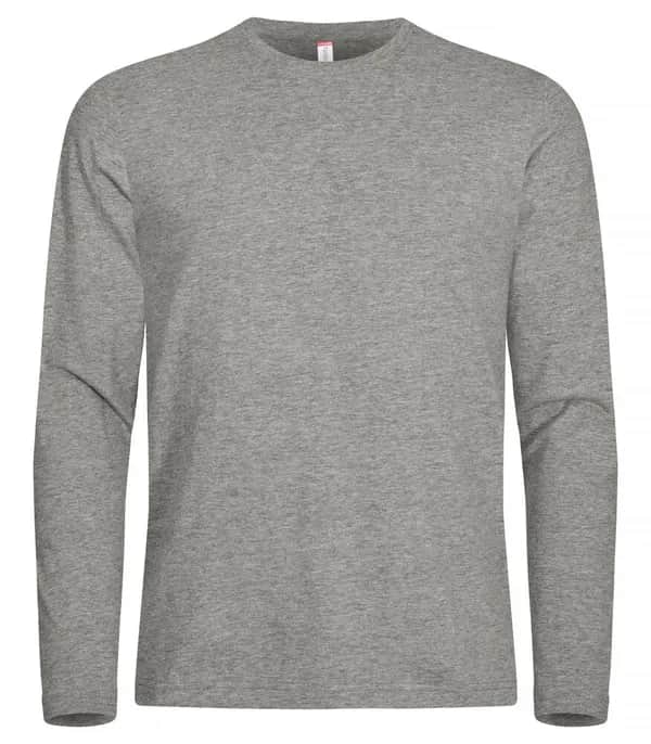 Premium Fashion-T L/S - Grey Melange