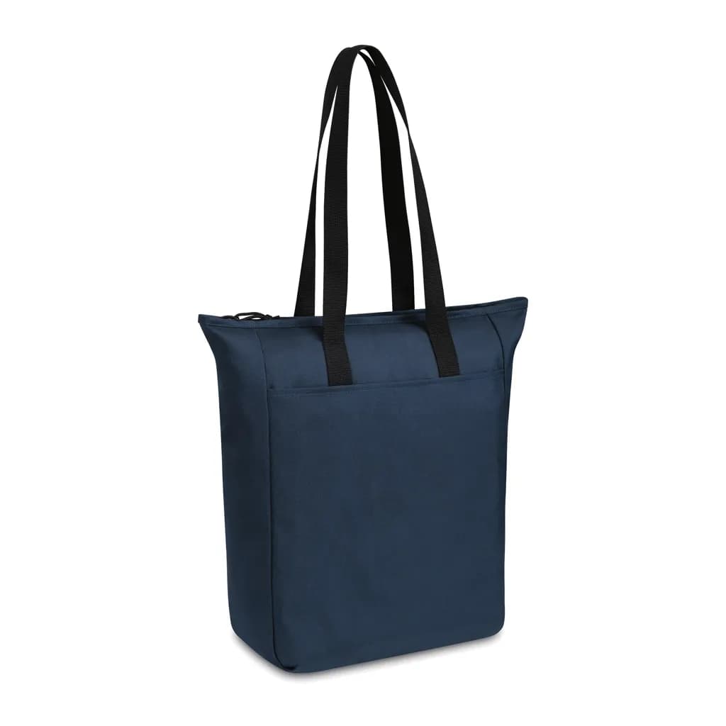 Renew AWARE™ rPET Tragetasche mit Reißverschluss - navy blau